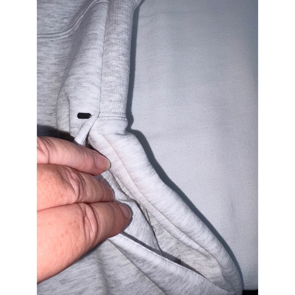 Nike Tech Fleece Jumpsuit large Grey New Full Zip Mock Neck Long Sleeve Sporty - Picture 7 of 11